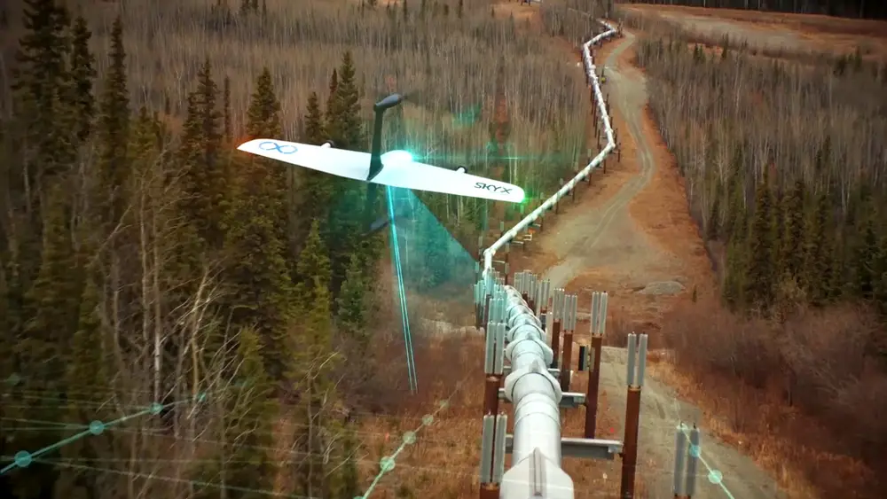 pipeline leakage drone