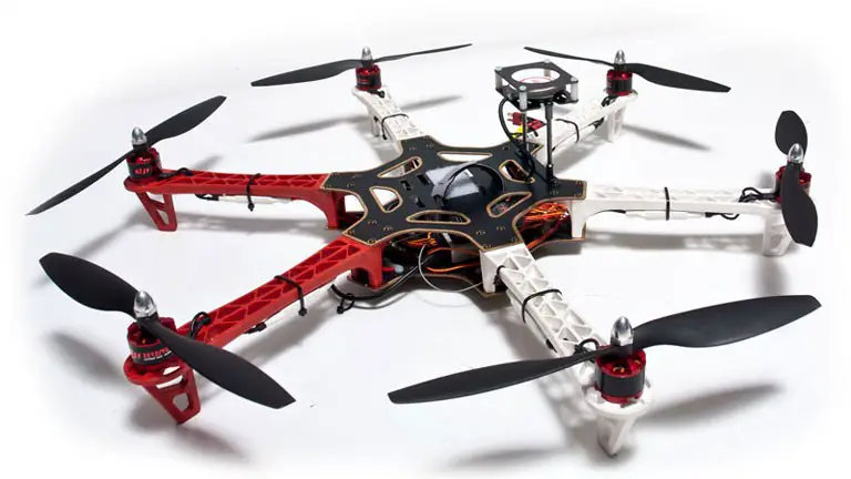 dji 550 hexacopter