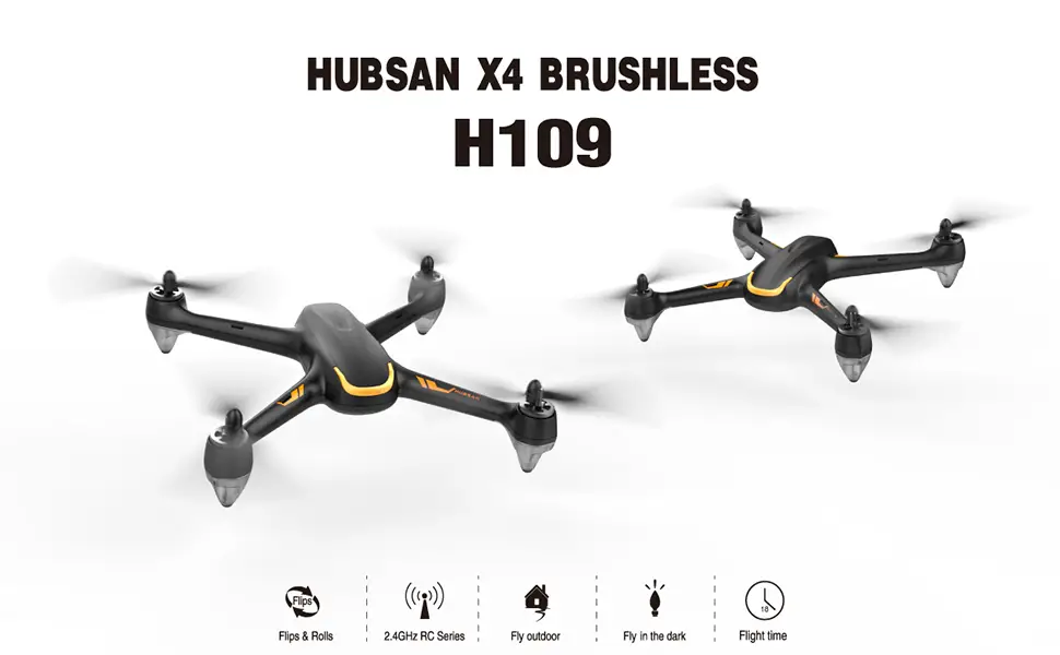 Hubsan h109 X4 brushless Pro